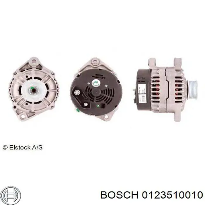 0123510010 Bosch генератор
