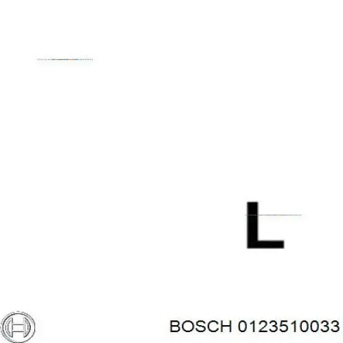 Генератор 0123510033 Bosch