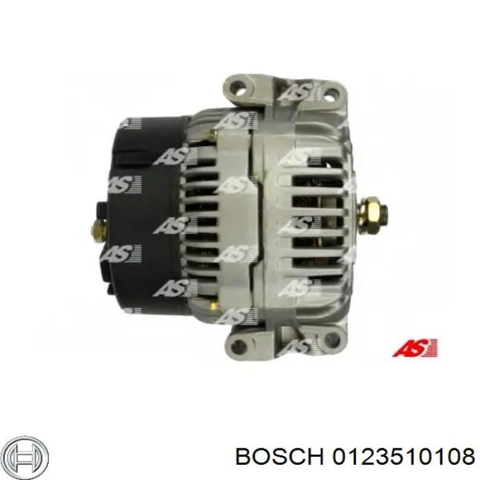 Генератор Bosch 0123510108 ціна, від 173.25 USD