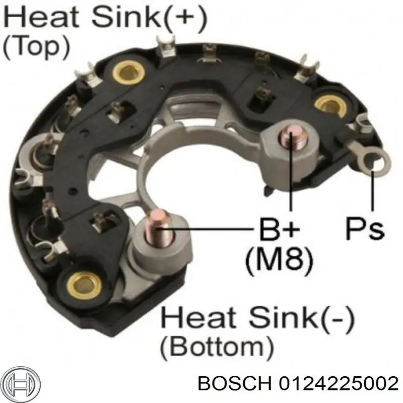 0124225002 Bosch Авто генератор