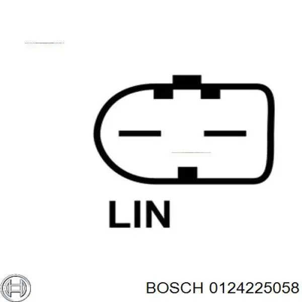 Генератор Bosch 0124225058 ціна, від 158.06 USD