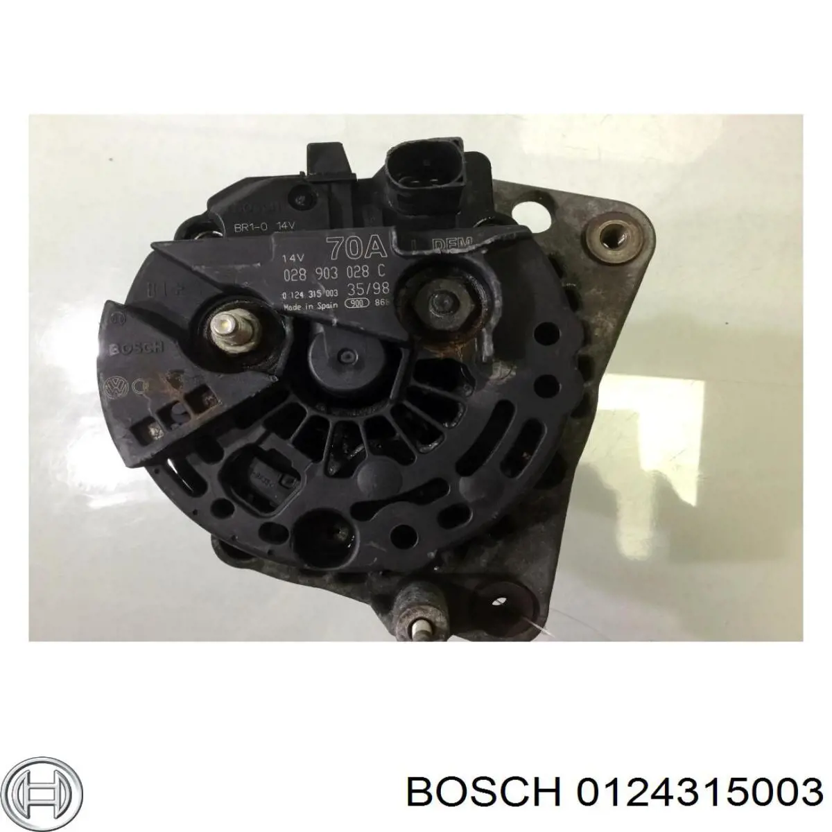 Генератор Bosch 0124315003 ціна, від 48.14 USD
