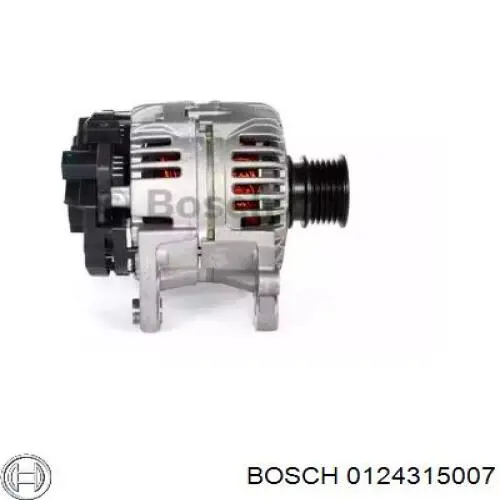 Генератор Bosch 0124315007 ціна, від 92.83 USD