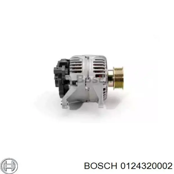 Генератор Bosch 0124320002 ціна, від 174.70 USD