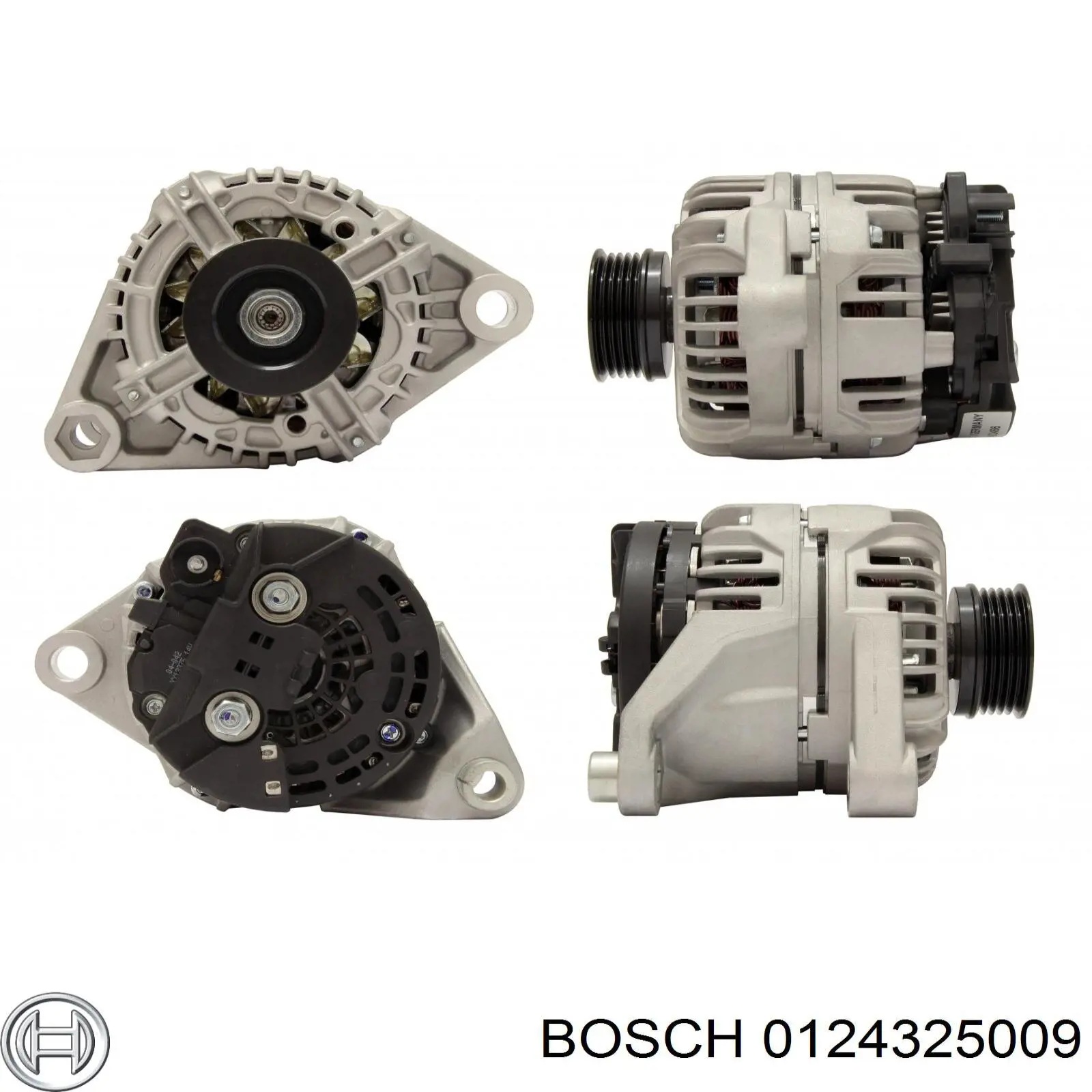 Генератор Bosch 0124325009 ціна, від 144.23 USD