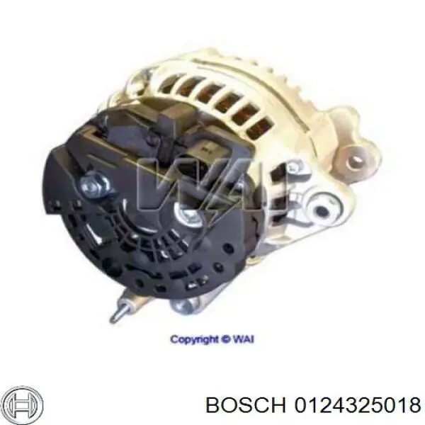 Генератор 0124325018 Bosch