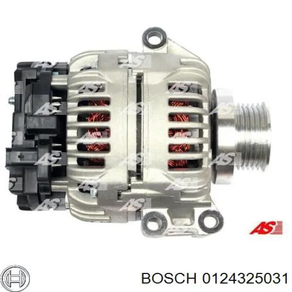Генератор Bosch 0124325031 ціна, від 164.57 USD
