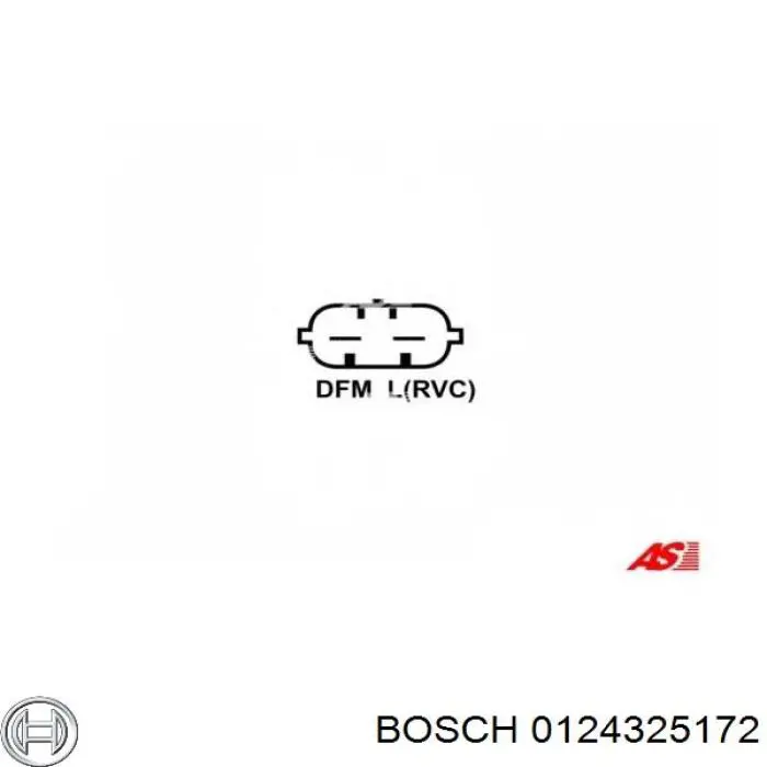 Генератор 0124325172 Bosch
