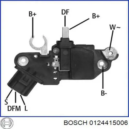 Генератор 0124415006 Bosch