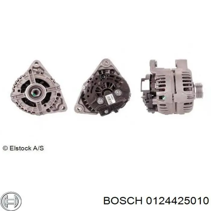 Генератор Bosch 0124425010 ціна, від 116.87 USD