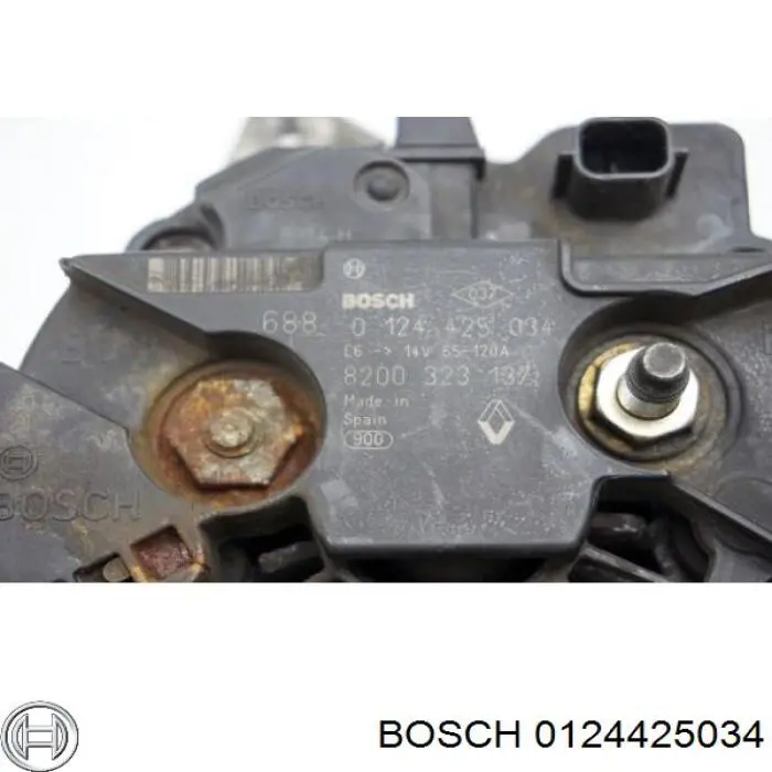 Купити 0124425034 Bosch Генератор
