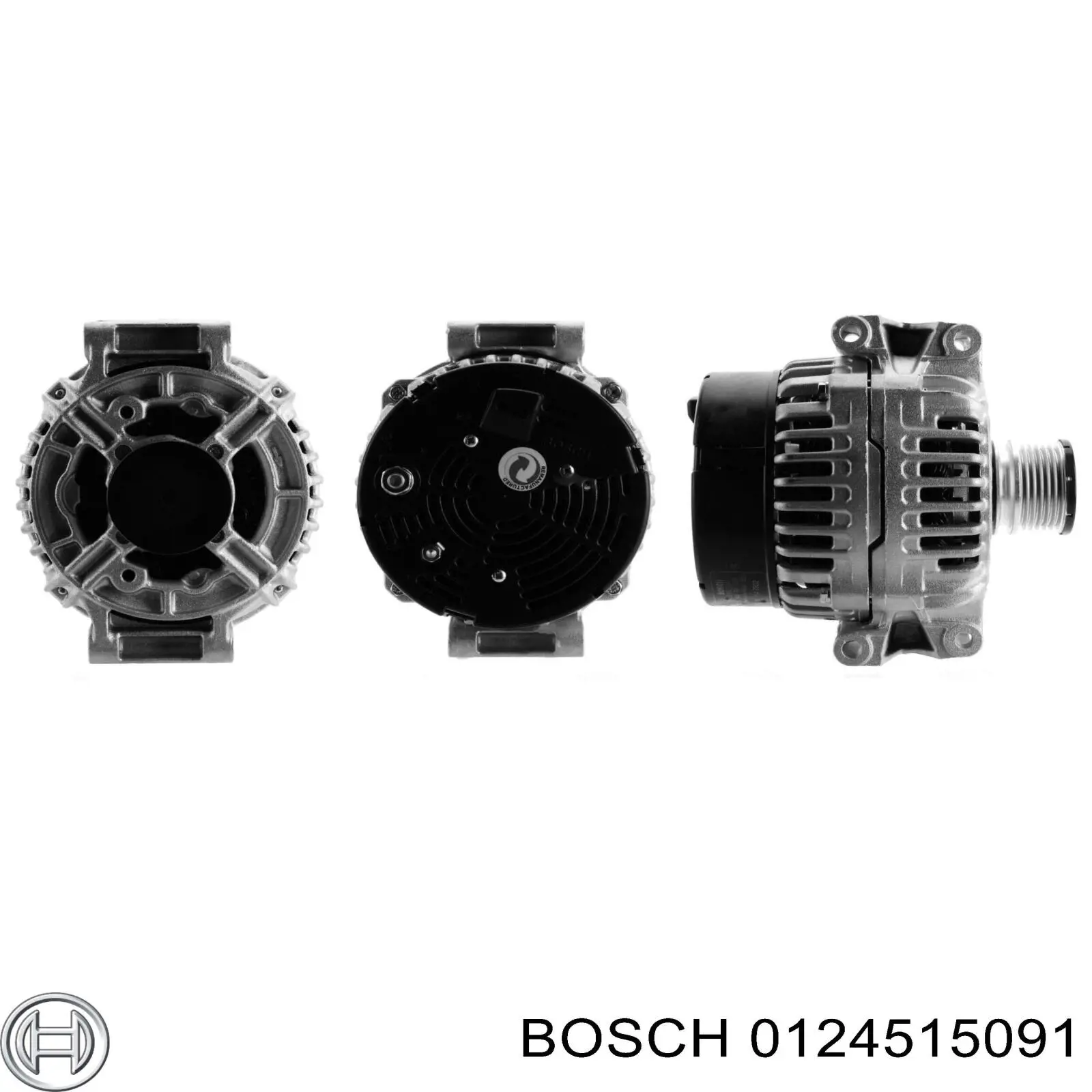 Генератор Bosch 0124515091 ціна, від 174.61 USD