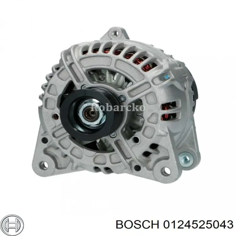 0124525043 Bosch Авто генератор