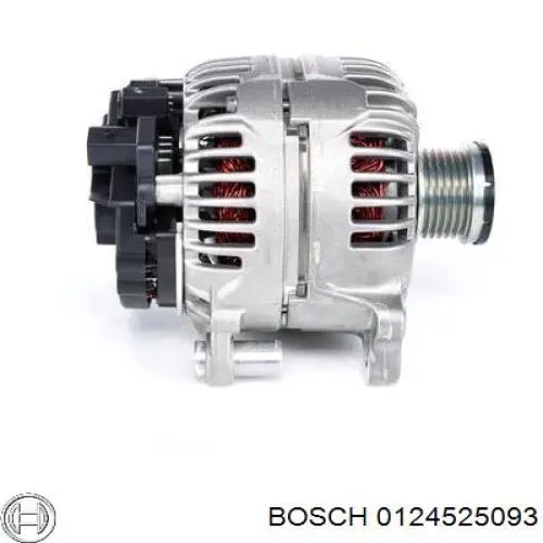 Генератор Bosch 0124525093 ціна, від 50.68 USD