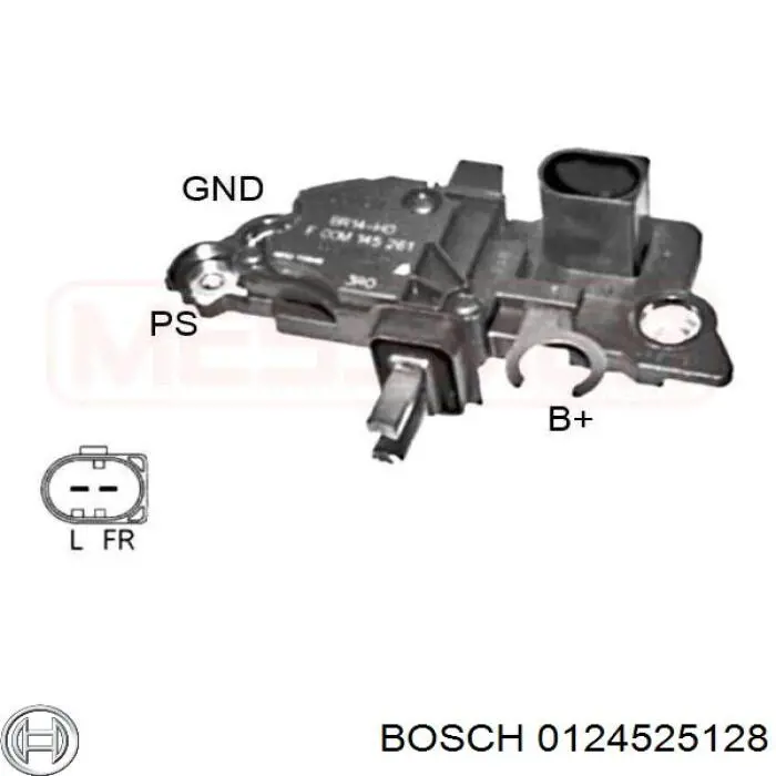 0124525128 Bosch Авто генератор
