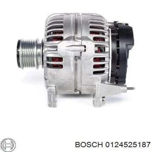 0124525187 Bosch генератор