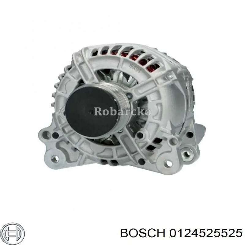 Генератор Bosch 0124525525 ціна, від 50.68 USD