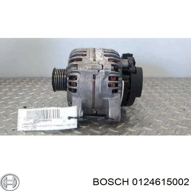 0124615002 Bosch генератор