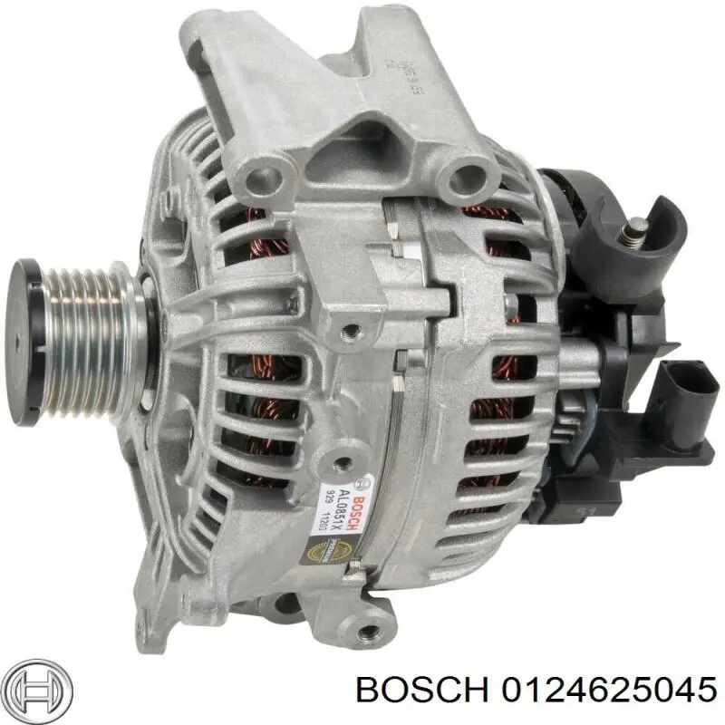 0124625045 Bosch генератор