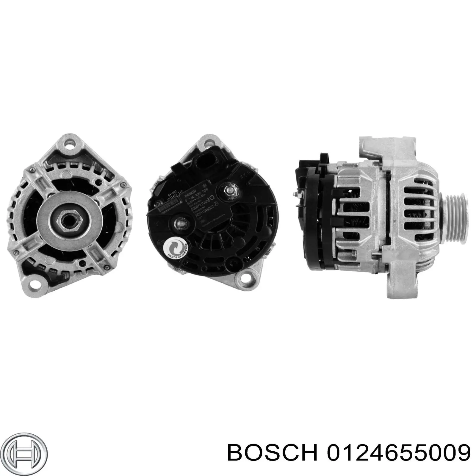 Купити 0124655009 Bosch Генератор