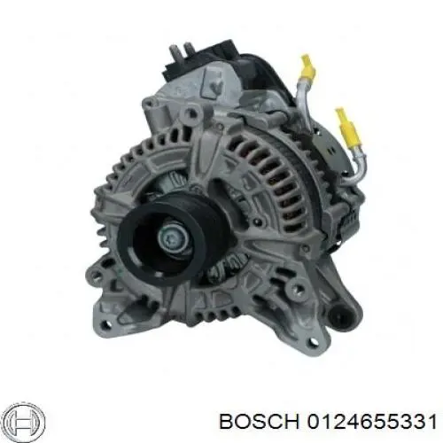 Генератор Bosch 0124655331 ціна, від 201.16 USD