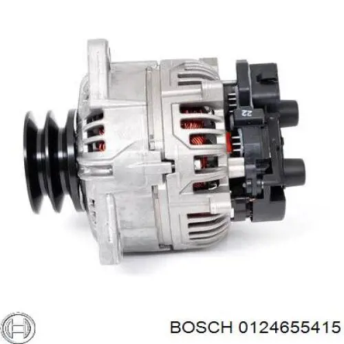 0124655415 Bosch генератор