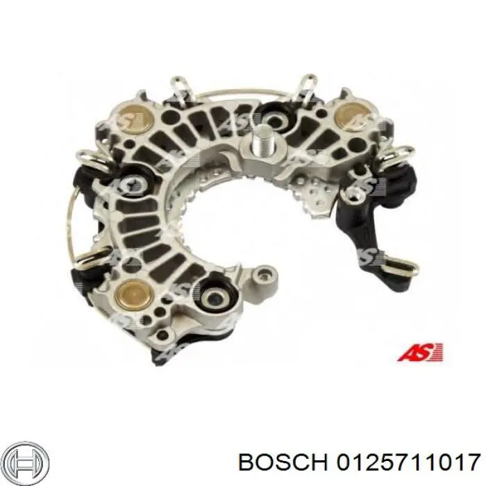 0125711017 Bosch Авто генератор