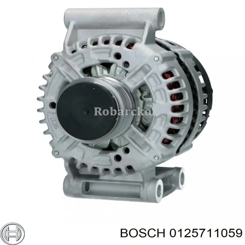 Генератор Bosch 0125711059 ціна, від 163.47 USD