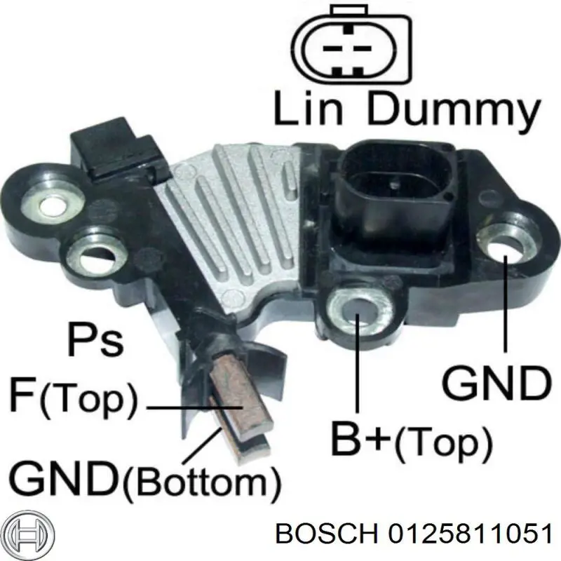Генератор Bosch 0125811051 ціна, від 260.55 USD