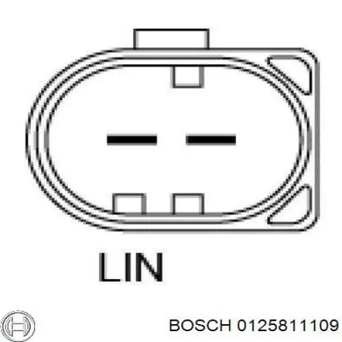 0125811109 Bosch Авто генератор