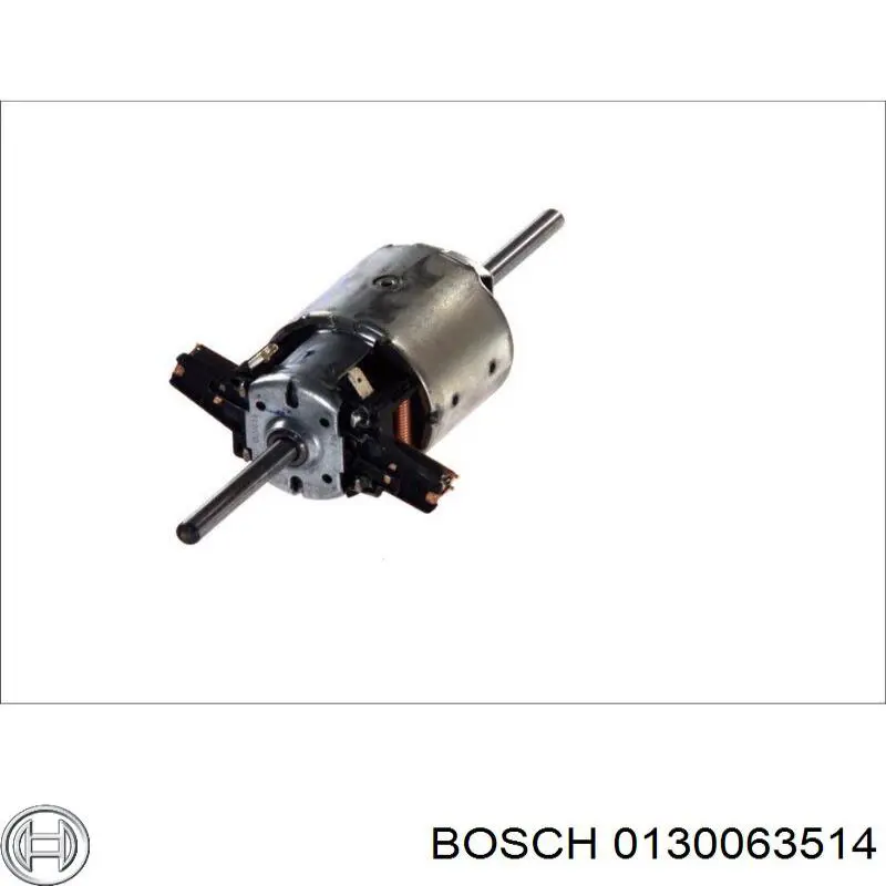 0130063514 Bosch двигун вентилятора пічки (обігрівача салону)