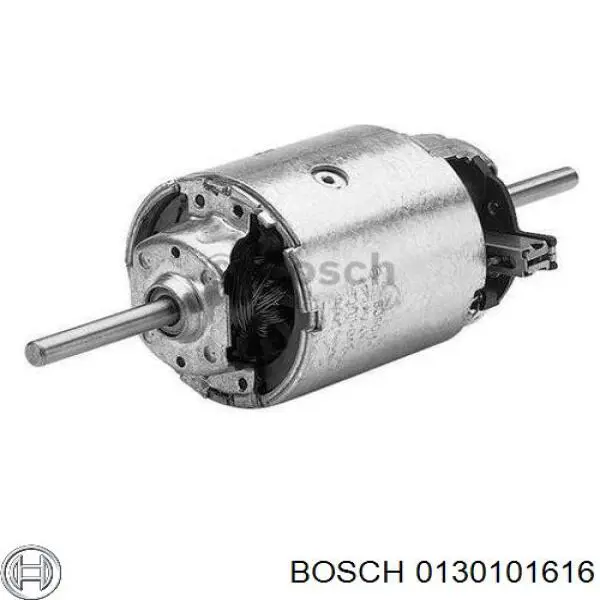 0130101616 Bosch двигун вентилятора пічки (обігрівача салону)