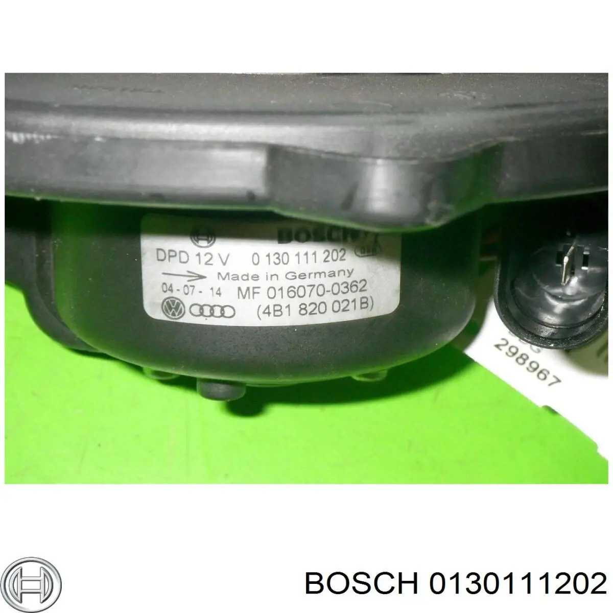 Вентилятора пічки 0130111202 Bosch