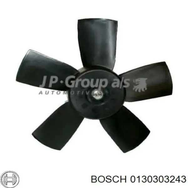 Купити 0130303243 Bosch Електровентилятор охолодження в зборі (двигун + крильчатка)