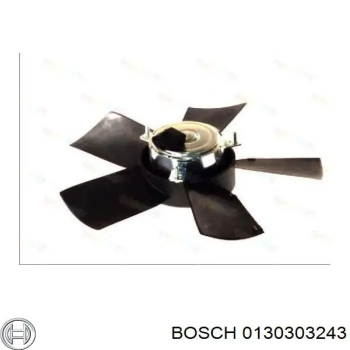 Вентилятор охолодження радіатора 0130303243 Bosch