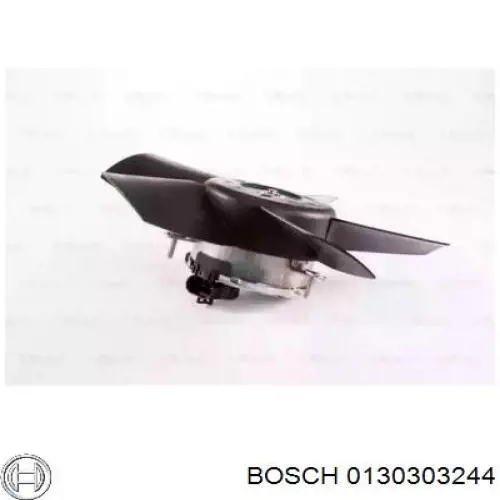 0130303244 Bosch електровентилятор охолодження в зборі (двигун + крильчатка)