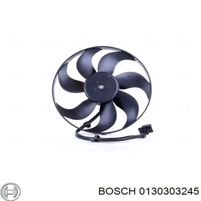 Вентилятор радіатора Bosch 0130303245 ціна, від 49.77 USD