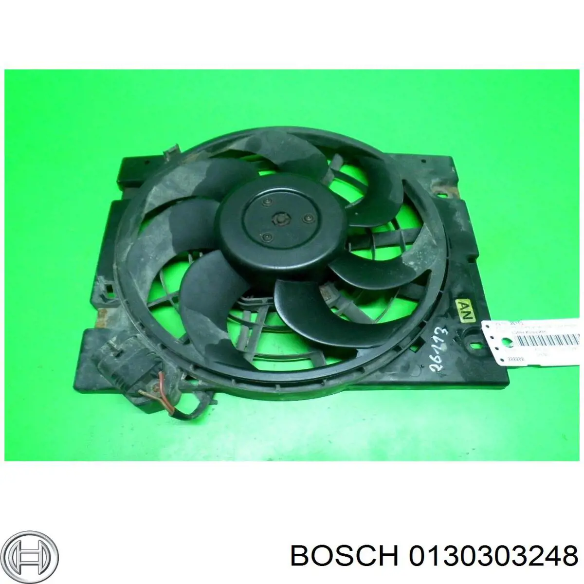 Купити 0130303248 Bosch Електровентилятор охолодження в зборі (двигун + крильчатка)