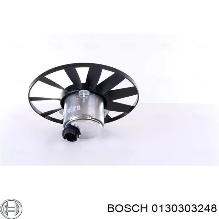 Вентилятор охолодження радіатора 0130303248 Bosch