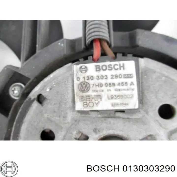 Купити 0130303290 Bosch Електровентилятор охолодження в зборі (двигун + крильчатка)