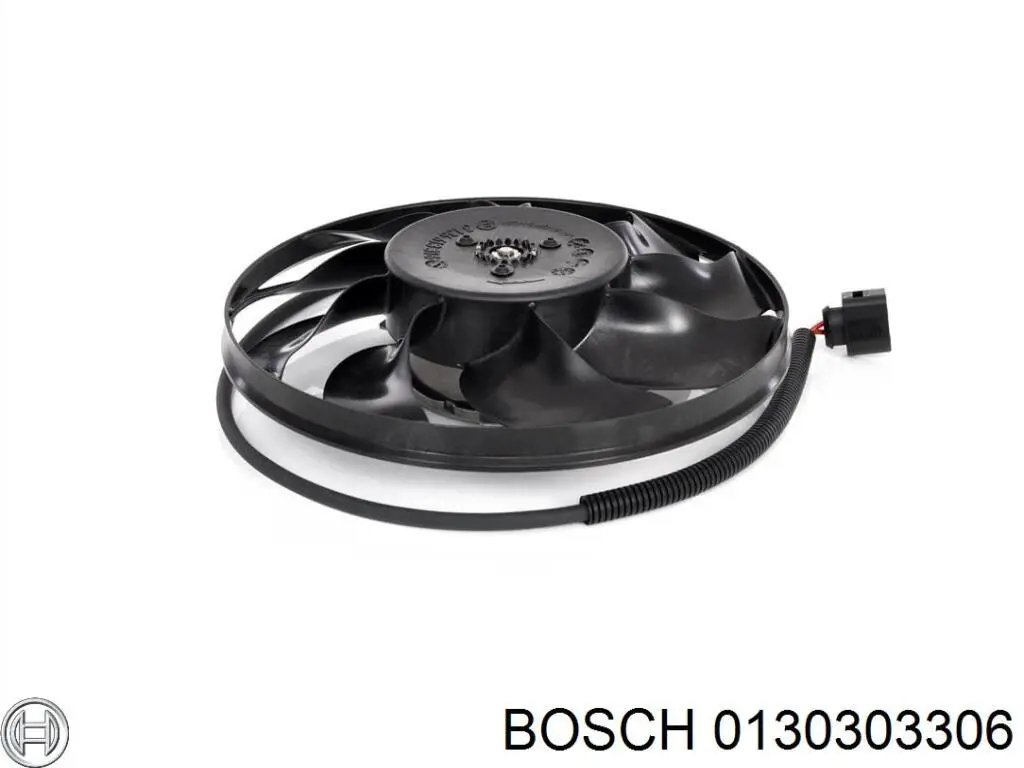Вентилятор радіатора Bosch 0130303306 ціна, від 59.02 USD