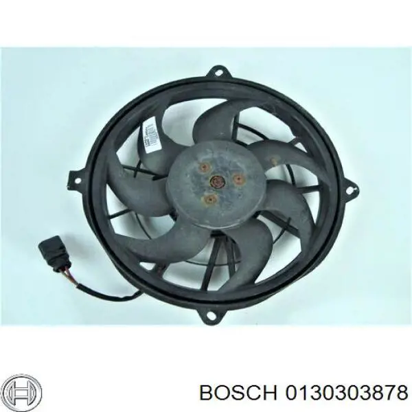 Купити 0130303878 Bosch Електровентилятор охолодження в зборі (двигун + крильчатка)