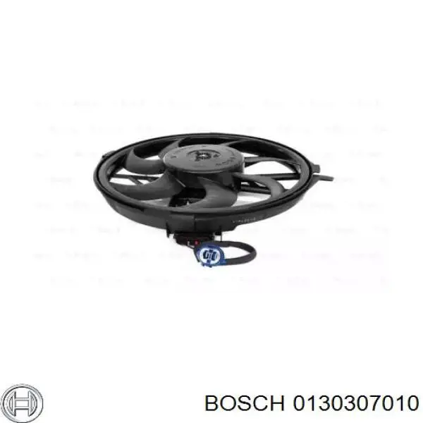 Купити 0130307010 Bosch Електровентилятор охолодження в зборі (двигун + крильчатка)