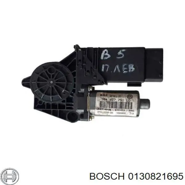 Мотор склопідйомника дверей передніх, лівих Bosch 0130821695 ціна, від 14.11 USD