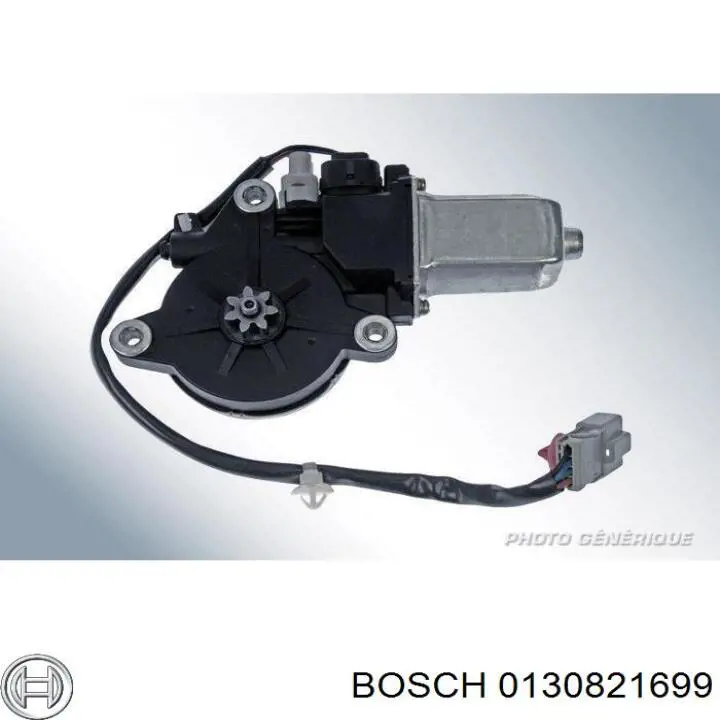 0130821699 Bosch Мотор склопідйомника водійських дверей