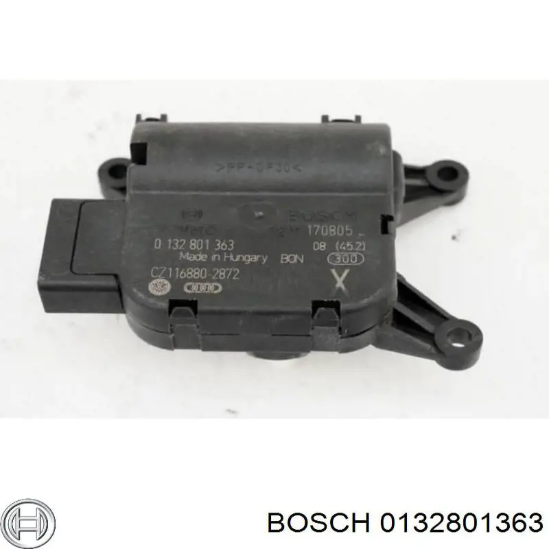 0132801363 Bosch двигун заслінки печі