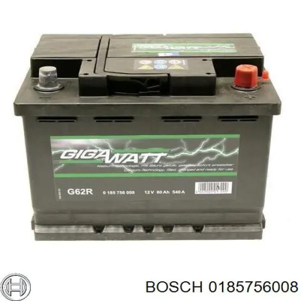 0185756008 Bosch Авто акумулятор
