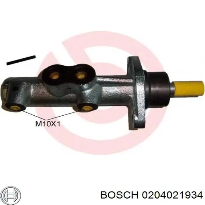 Циліндр головний гальма (Гідротормоз) Bosch 0204021934 ціна, від 62.33 USD