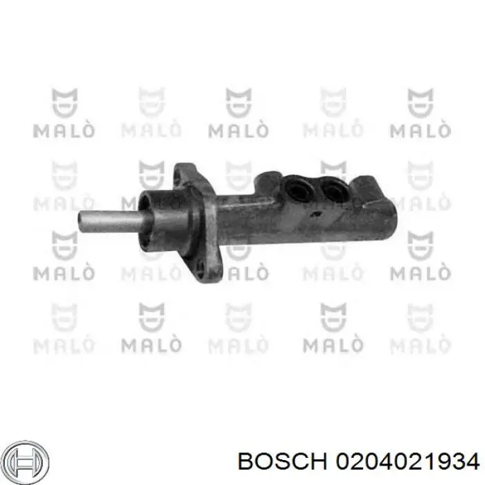 Купити 0204021934 Bosch Головний гальмівний циліндр