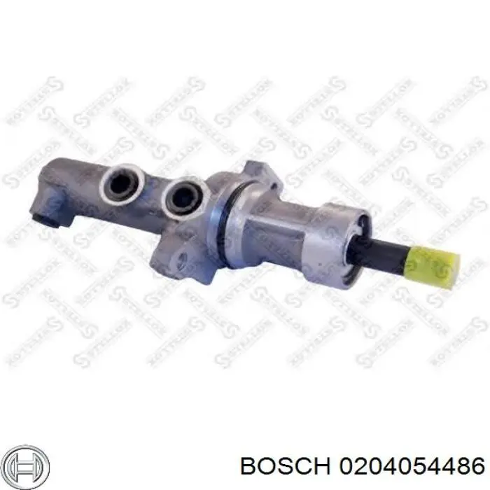 Циліндр гальмівний, головний 0204054486 Bosch